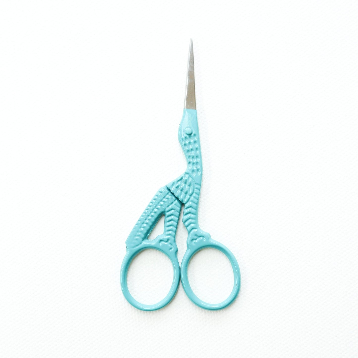 Embroidery Scissors - Colourful Stork - Stitch Happy.