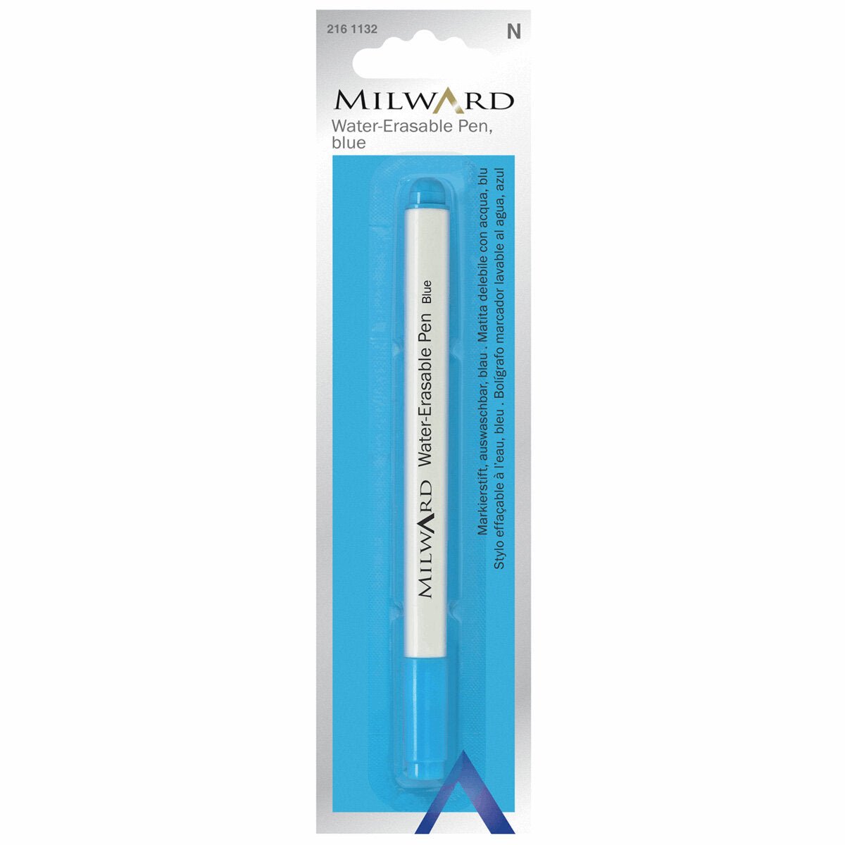 Water-Erasable Fabric Pen - Blue - Stitch Happy.
