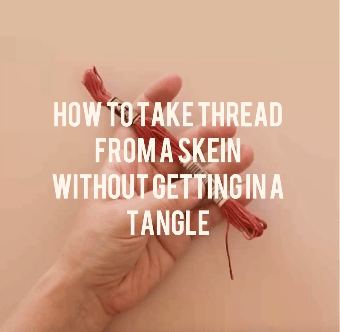 How to separate embroidery thread without getting in a tangle – Stitch ...