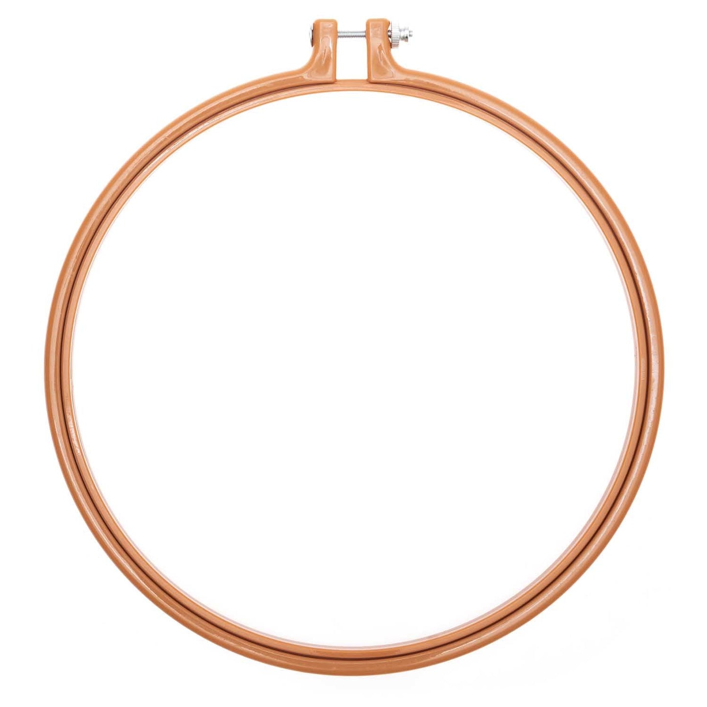 Caramel Coloured Embroidery Hoop 23cm / 9" - by Rico Design - Stitch Happy.