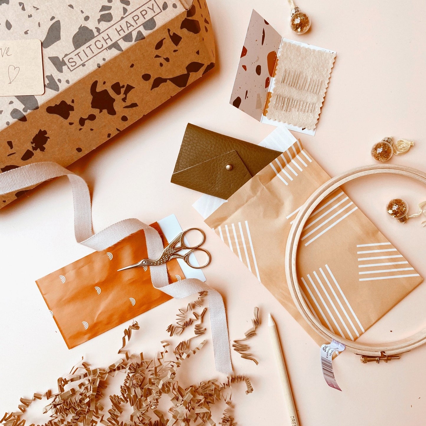 Embroidery Lovers Treat - Gift box - Beginners box - Stitch Happy.
