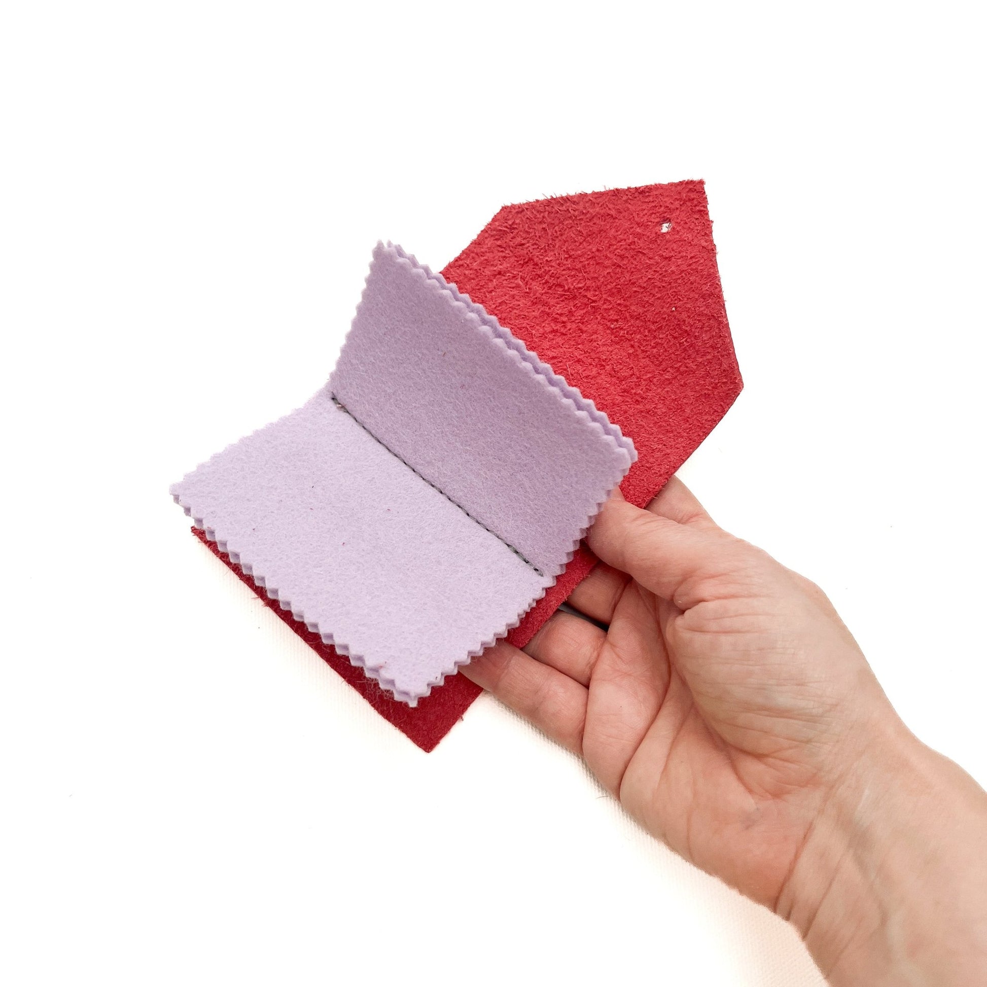 Handmade Leather Needle Case - Stitch Happy.
